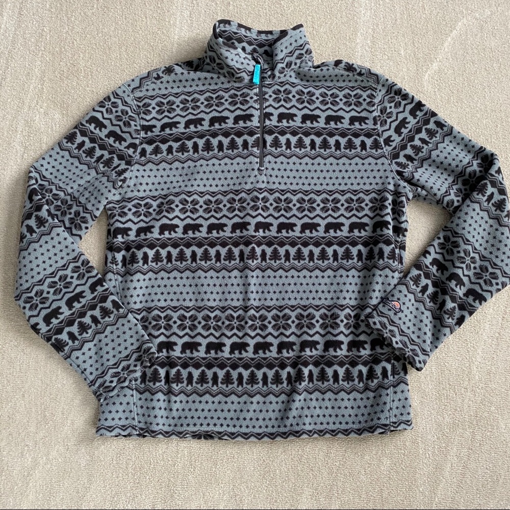 Chubbies Quarter-Zip Fleece Pullover (Medium)